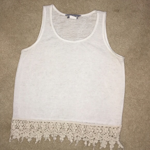 Rebel Sugar Tops - Rebel Sugar Lace Crop Top